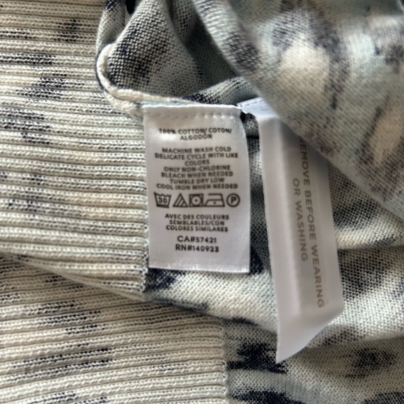 Loft Lightweight Leopard Cardigan, Size S - Picture 5 of 5